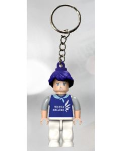 Building bricks sleutelhanger